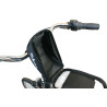 kerékpár táska mobiltelefon tartóval 18,5x9,5x8,5 cm, anyaga: 600D poliészter, PE, átlátszó PVC Súly: 100g, napellenzős, 7