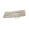 kerékpár lánc 1/2 x 11/128 S11-S2 11 sebesség, 110 tagú. Csap hossz: 5,6 mm. króm-karbid csap, Kompatibilitás: Shimano, Campagno