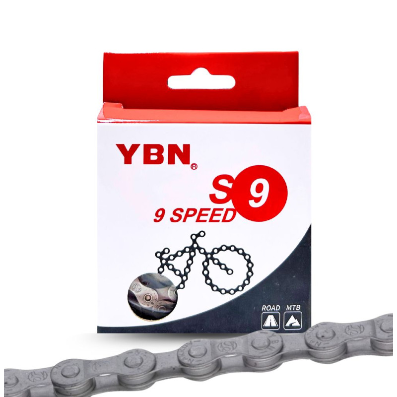 kerékpár lánc 1/2 x 11/128, S9 9 seb. 116 tagú. Csap hossz: 6,4mm. króm-karbid csap, Kompatibilitás: Shimano, Campagnolo és SRAM