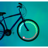 kerékpár küllő led világítás programozható mintákkal SHAPE BRIGHZT