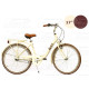 LYNX Kerékpár 26" 3 seb. 17" váz beige LADY CARIBBEAN- CITY ( súly: 14,7 kg)