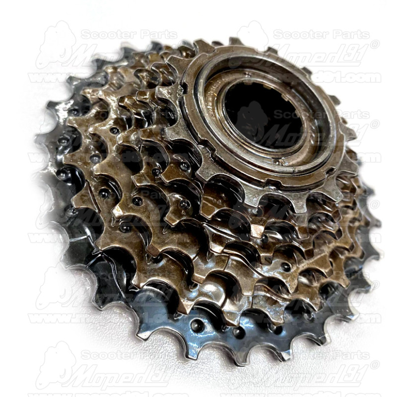 MTB racsni SHIMANO MF-TZ500 6 sebességes 14-28 fogszám (14-16-18-21-24-28), könnyített 