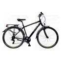 LYNX Kerékpár 28" 21 seb. 19" váz matt black- UV green MAN BALTIC- Trekking ( súly: 16,3 kg)