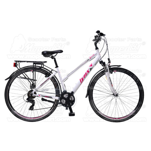 LYNX Kerékpár 28" 21 seb. 19" váz fehér-pink LADY BALTIC- Trekking ( súly: 16,3 kg)