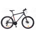 LYNX Kerékpár 26" 21 seb. 20" váz black-red CASPIAN- MTB disc brake ( súly:13,9 kg)