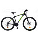 LYNX Kerékpár 29" 21 seb. 21" váz matt black- UV green MAN ARTIC- MTB, Tárcsafék ( súly: 15,5 kg)