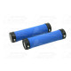 kerékpár markolat, kényelmes bi-anyagú, csavaros rögzítés, párban, 135 mm. kék LYNX