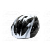 kerékpár fejvédő SWAN, S (51-54), unisex, fehér-fekete, alakítható szerkezet, szilárdabb és tartósabb,állítható hevedercsatt, kö
