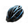 kerékpár fejvédő SKY, M (55-58), férfi, fekete-kék, stabil szerkezet, szilárdabb és tartósabb,állítható hevedercsatt, könnyebbe