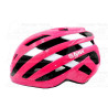 kerékpár fejvédő LINE PINK, M (55-58), női, pink-fehér, stabil szerkezet, szilárdabb és tartósabb,állítható hevedercsatt, könnye