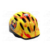 kerékpár fejvédő SAM a TŰZOLTÓ, XS (48-50), gyerek, sárga, alakítható szerkezet, szilárdabb és tartósabb,állítható hevedercsatt,