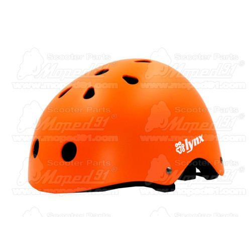 kerékpár fejvédő SKIP, XS (48-50),unisex,narancs, ABS héj, EPS hab,állítható hevedercsatt, könnyebben változtatható pánthossz n